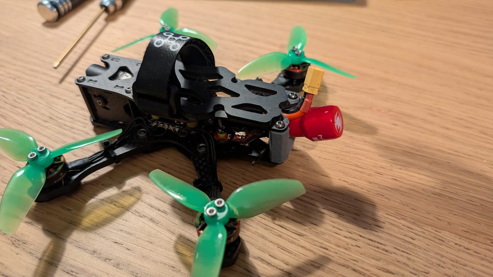 Zelfbouw FPV drone